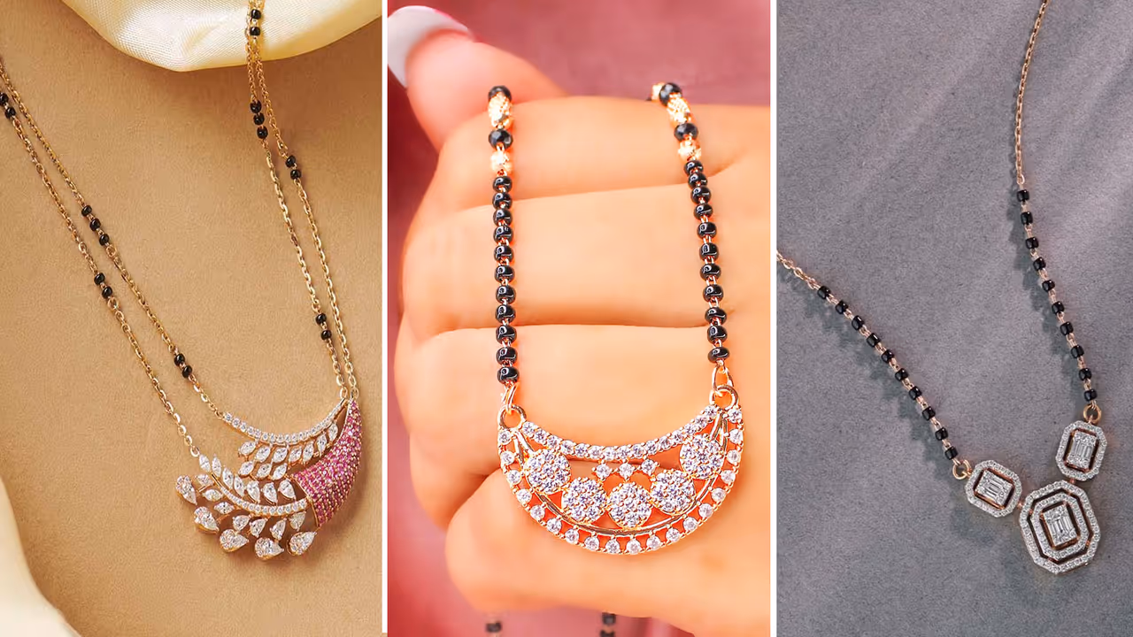 डायमंड मंगलसूत्र डिजाइंस