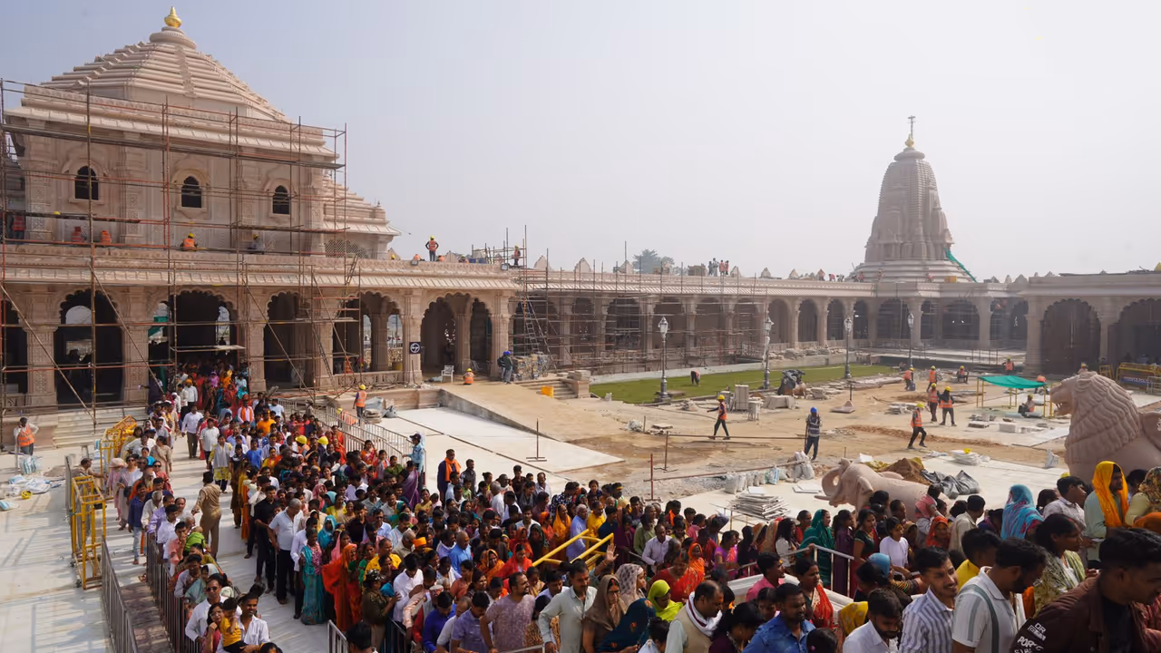 Ram Mandir Ayodhya economy CM Yogi Adityanath UP state development Ram Mandir Ayodhya economy CM Yogi Adityanath UP state development