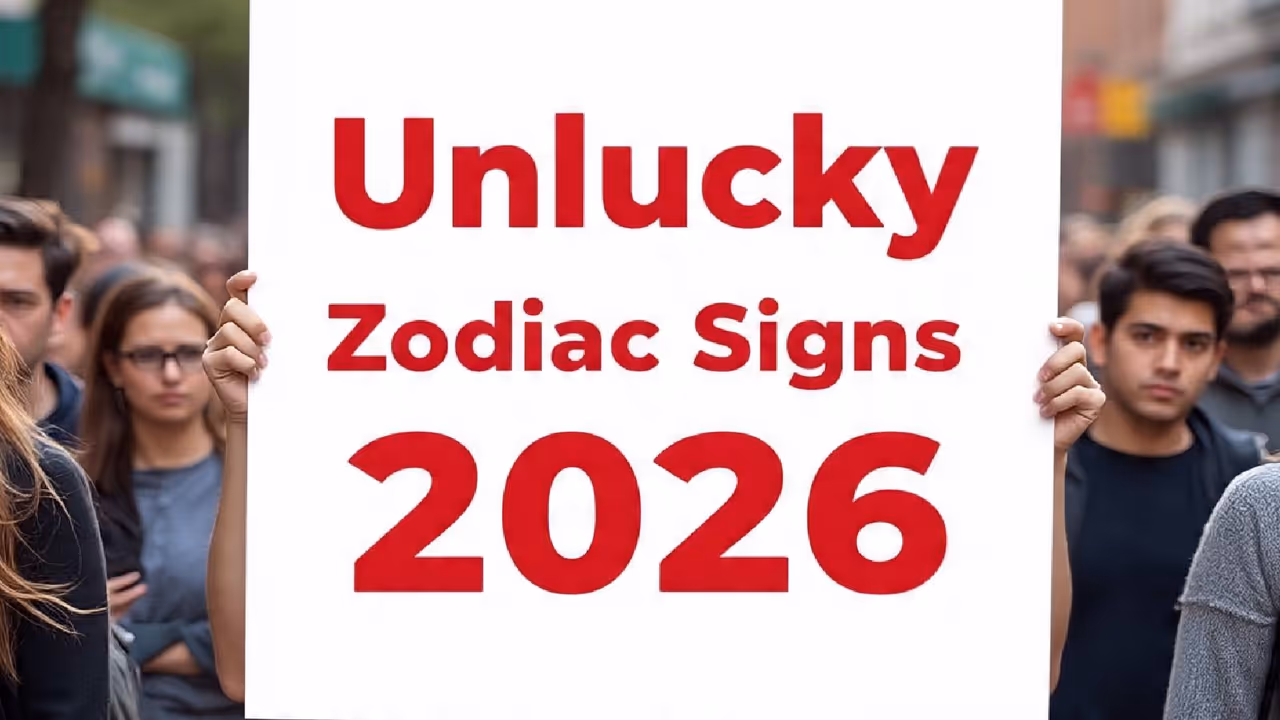 Unlucky zodiac signs 2026