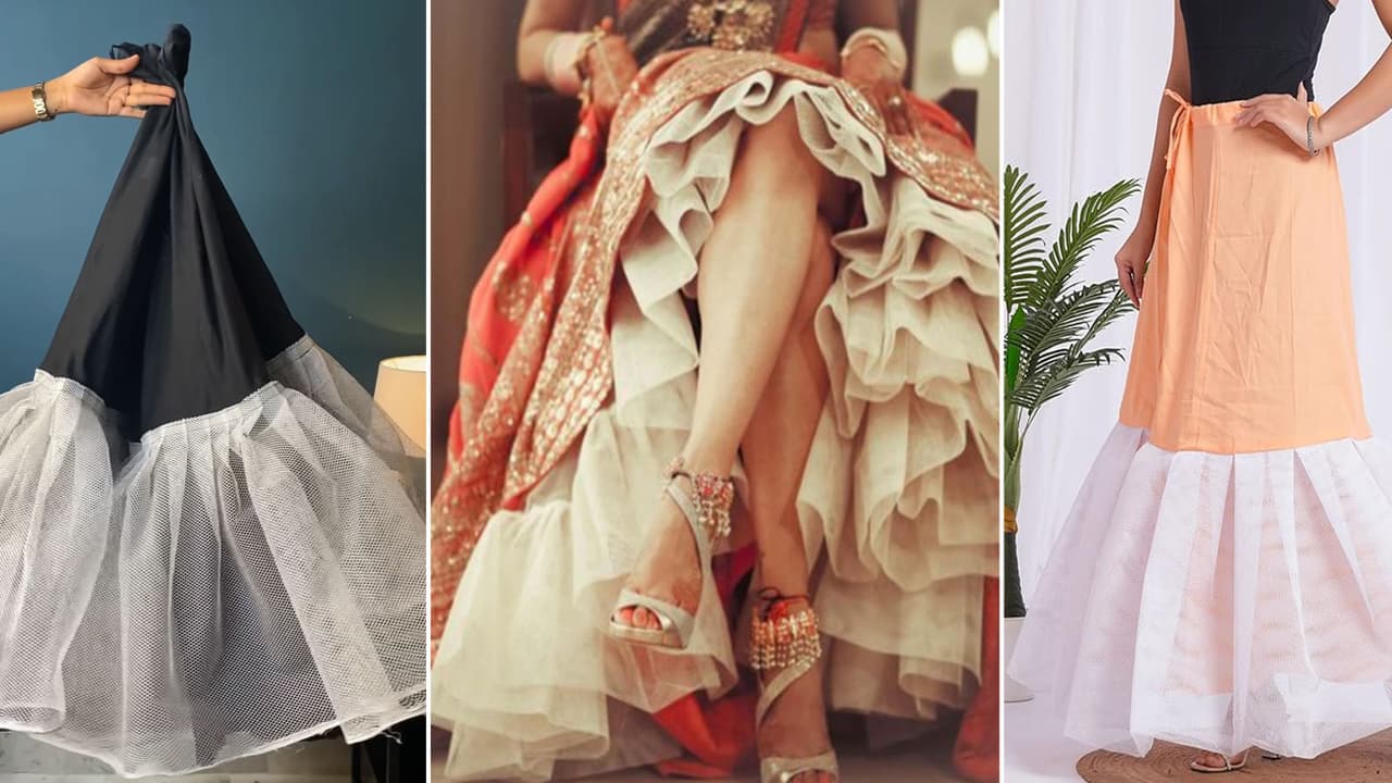 लहंगा के लिए केन केन 