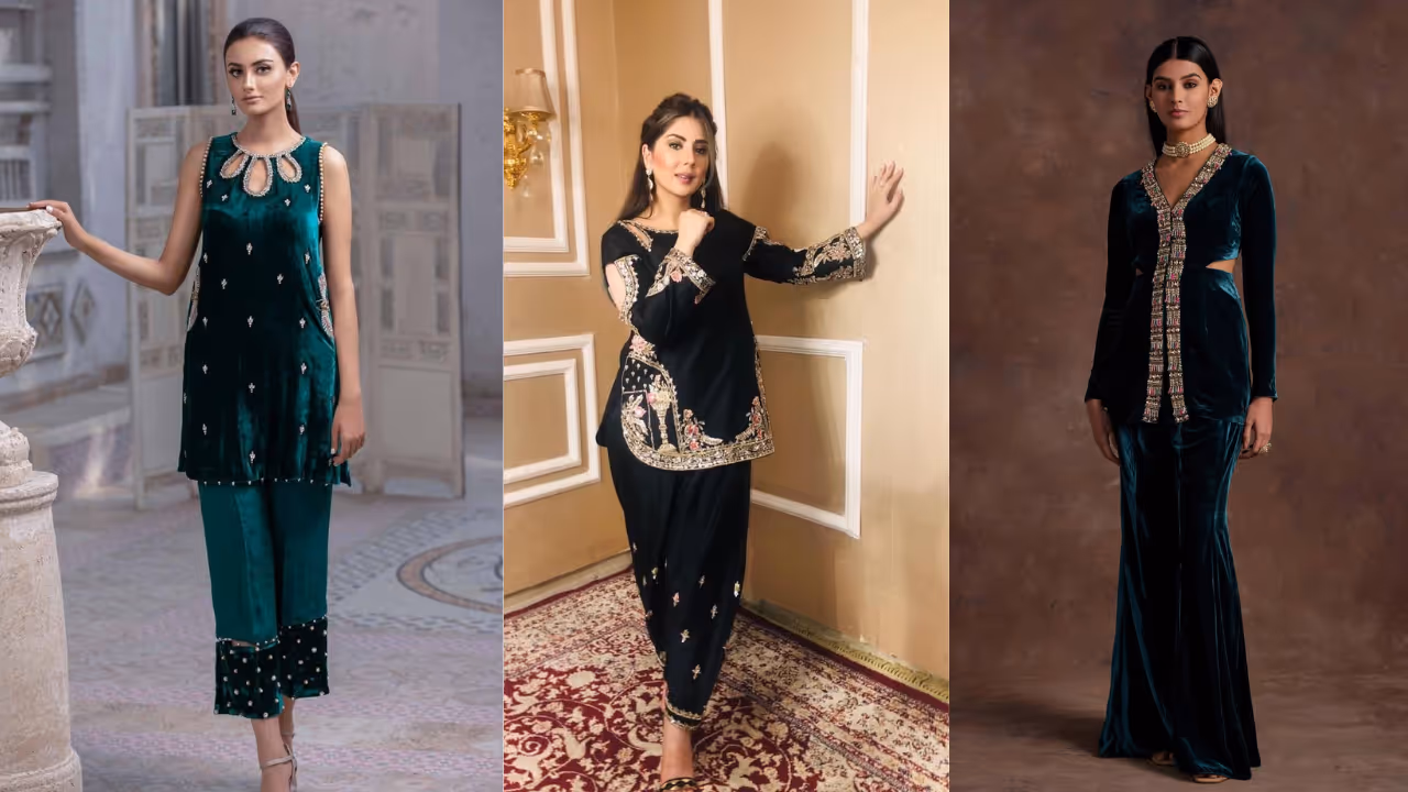 velvet co ord set women velvet co ord set women