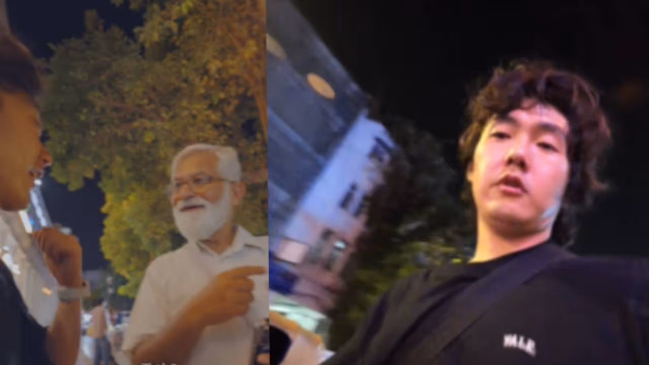 Korean tourist Walter