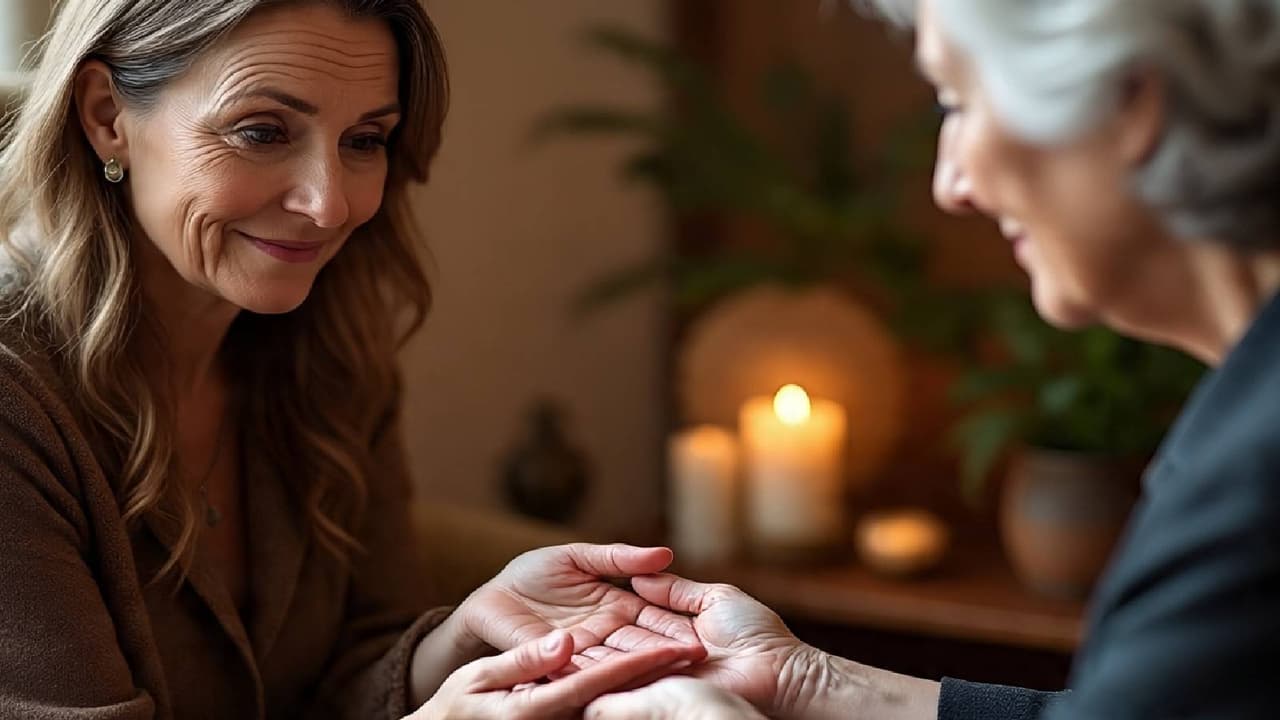 Palm reading symbols