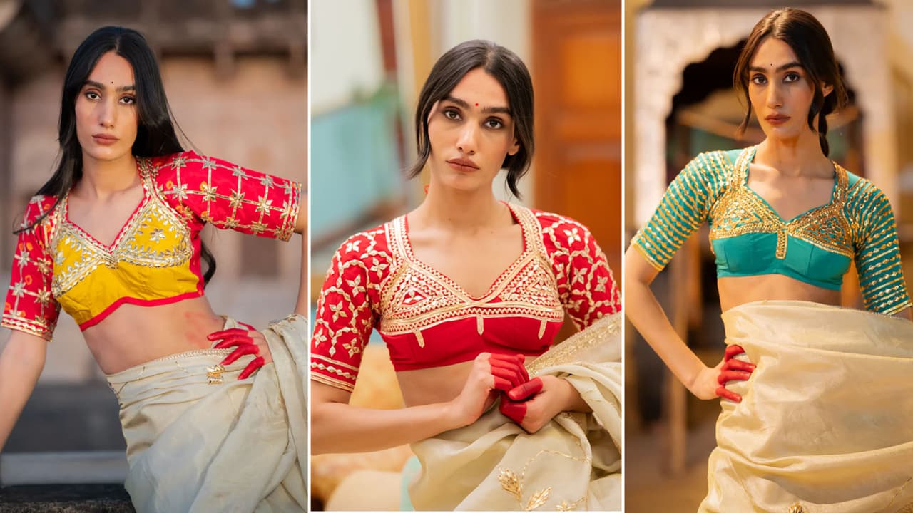 आंगी ब्लाउज