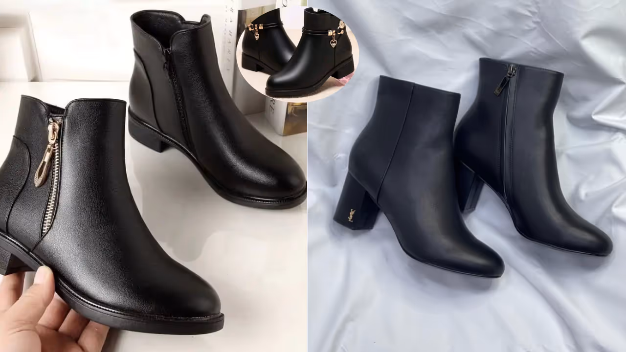 heel boots for women