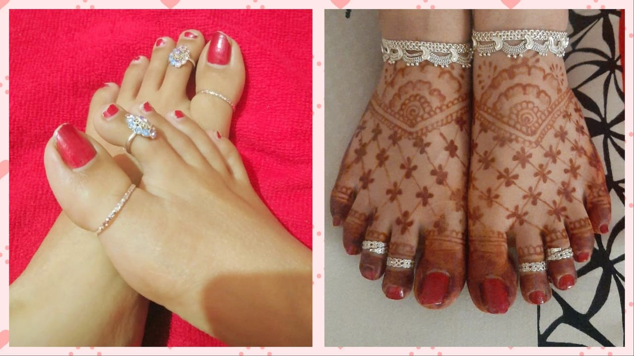 Light Toe Ring Design