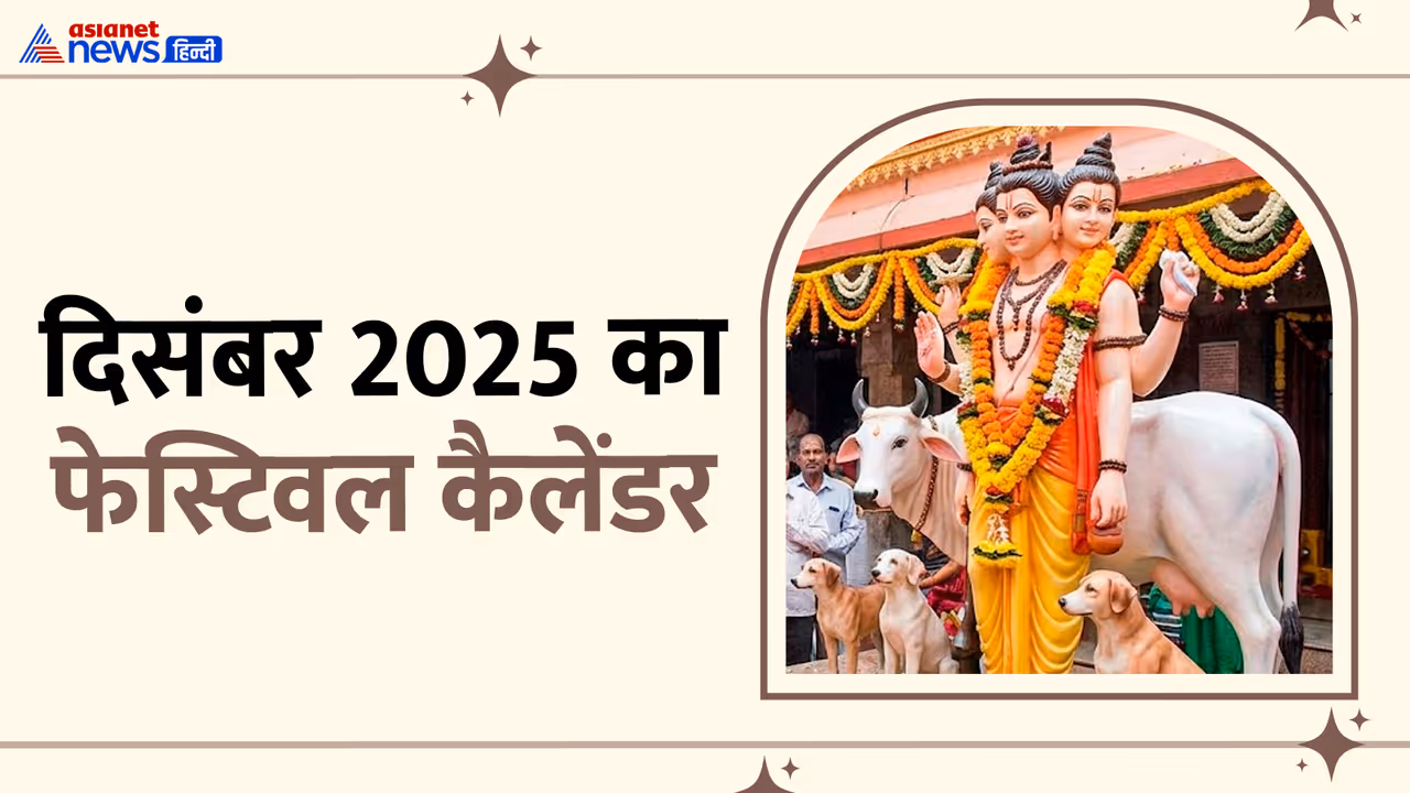 December 2025 Festival Dates