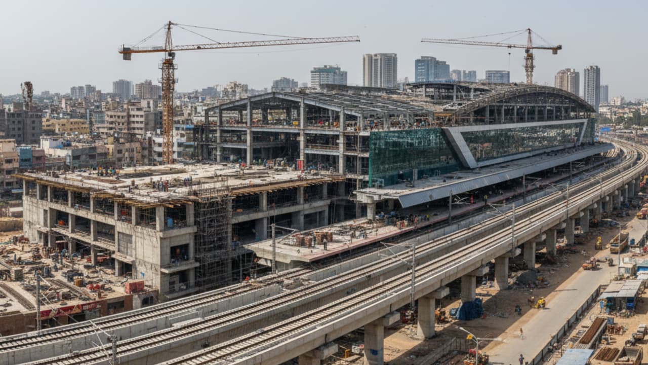 up sahjanwa doharighat rail line new corridor 2025