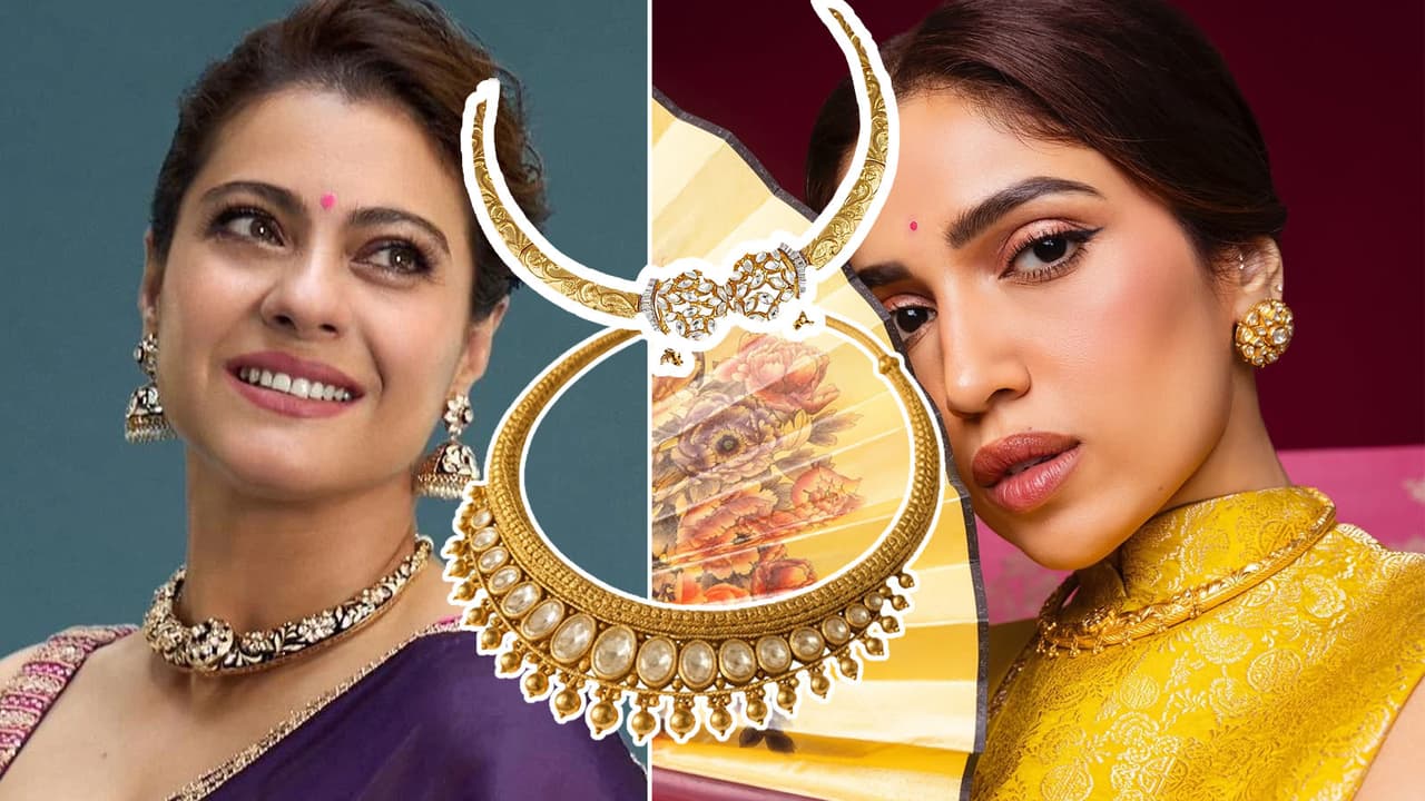 गोल्ड हसली नेकलेस गोल्ड हसली नेकलेस