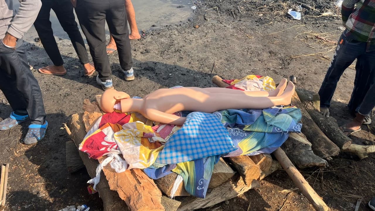 hapur fake cremation plastic dummy insurance fraud