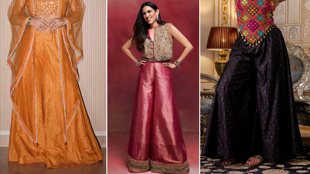 डिजाइनर शरारा पैंट डिजाइंस