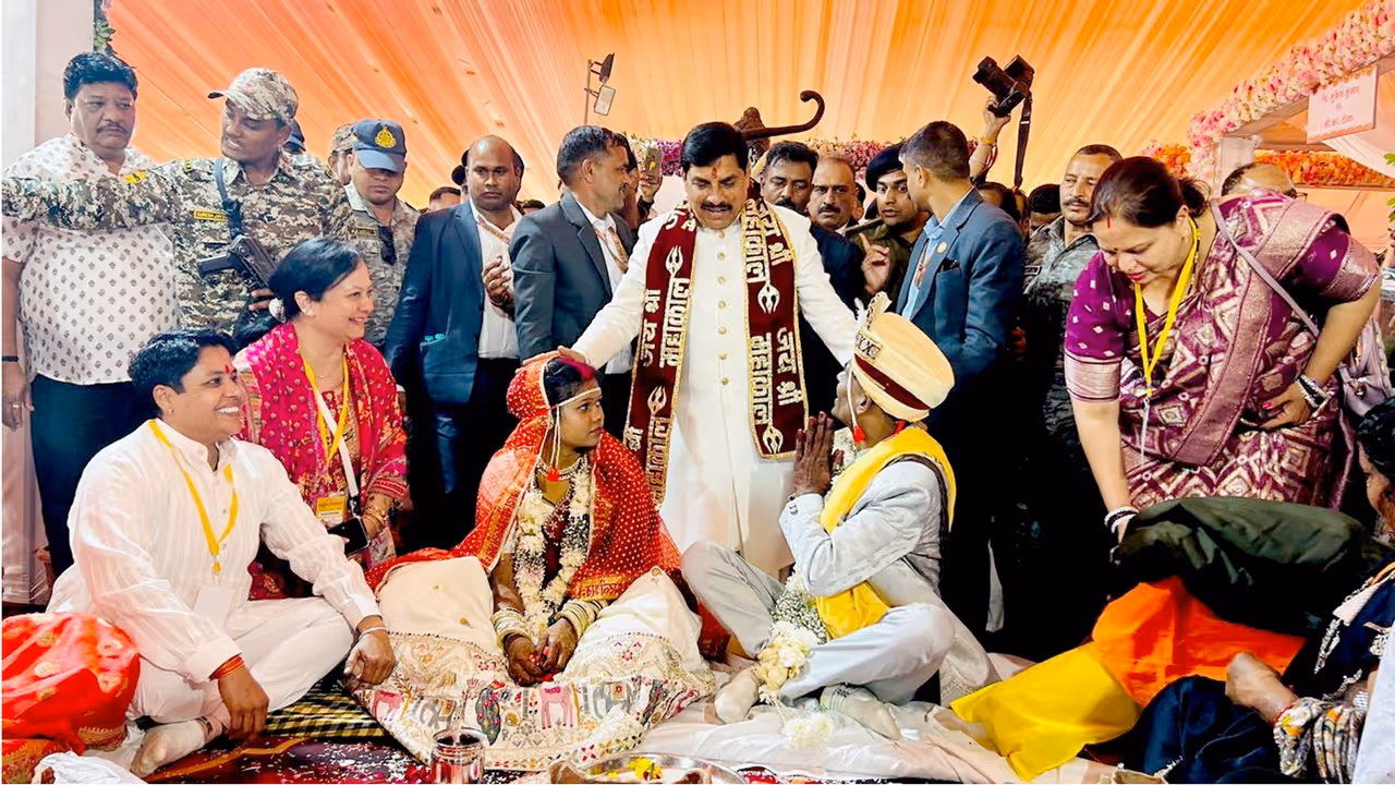 Mohan yadav Son Wedding Mohan yadav Son Wedding