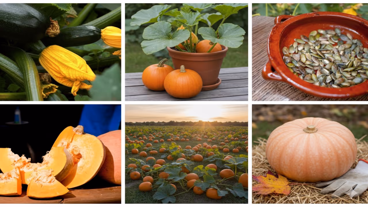 How to grow pumpkin pots