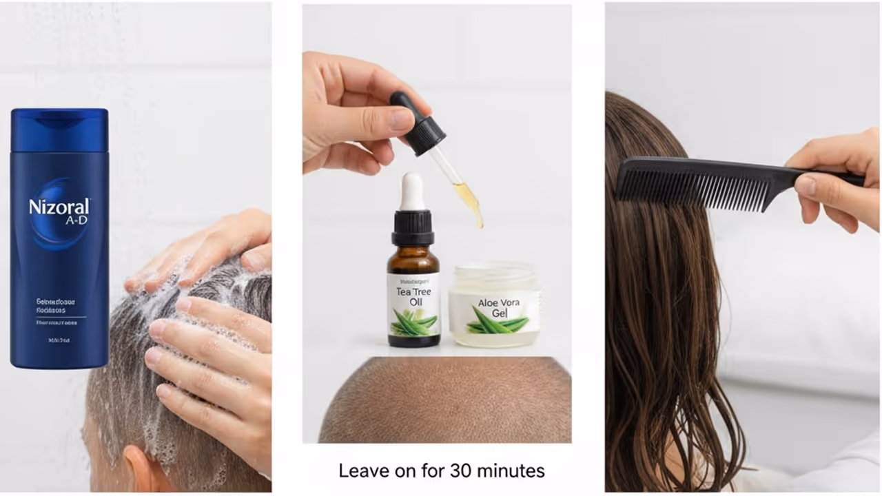 डैंड्रफ कैसे हटाएं डैंड्रफ कैसे हटाएं