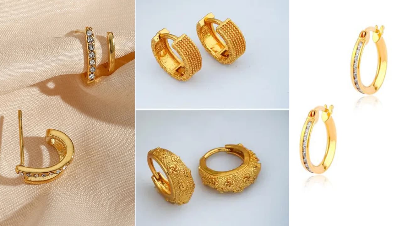 2 ग्राम गोल्ड बालियां डिजाइन