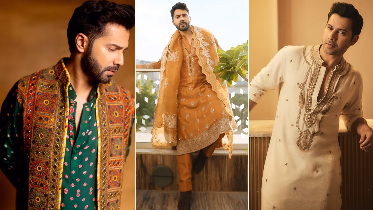 वरुण धवन एथनिक वियर वरुण धवन एथनिक वियर