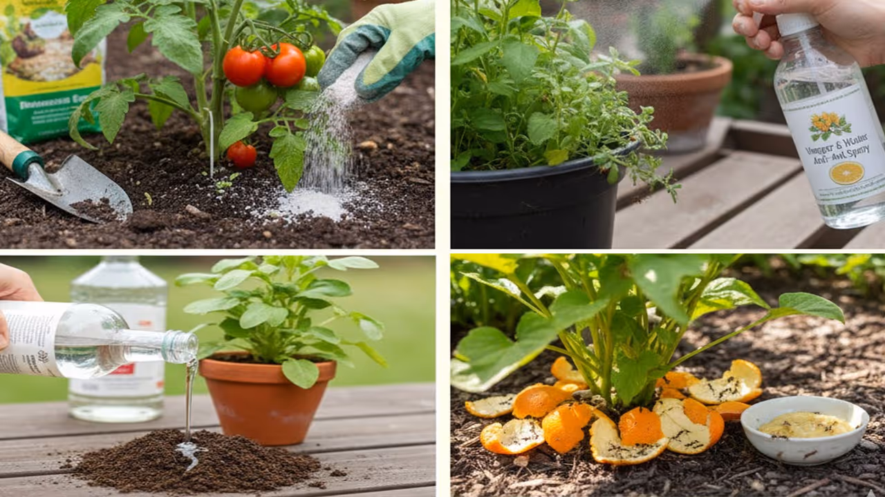 गार्डन से चींटियों हटाने की ट्रिक