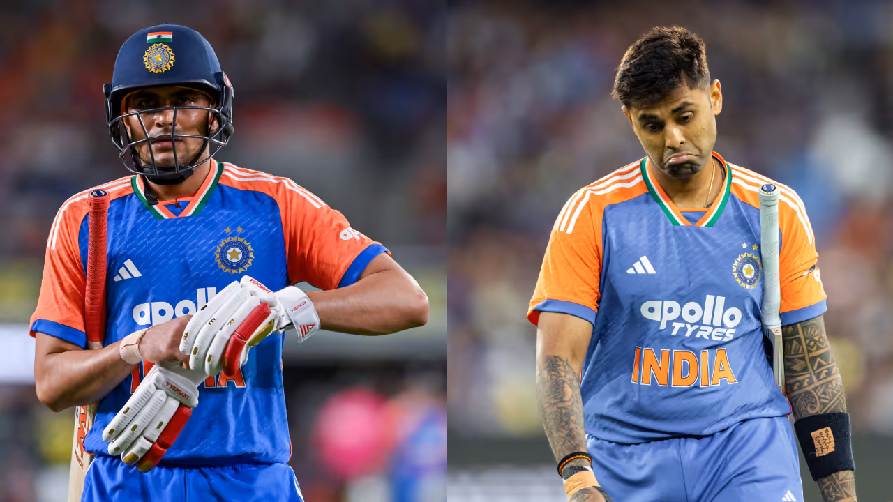 Shubman Gill and Suryakumar Yadav Shubman Gill and Suryakumar Yadav