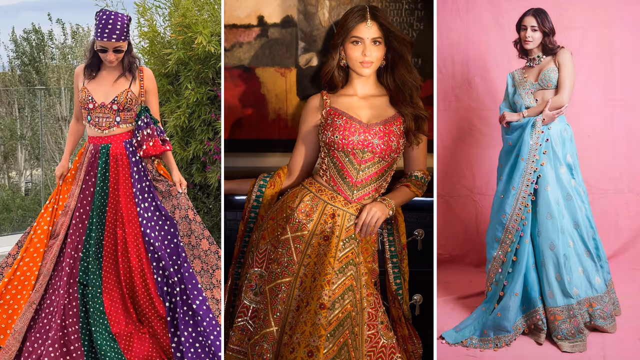 ट्रेंडी ब्राइडल और साइड लहंगा डिजाइंस