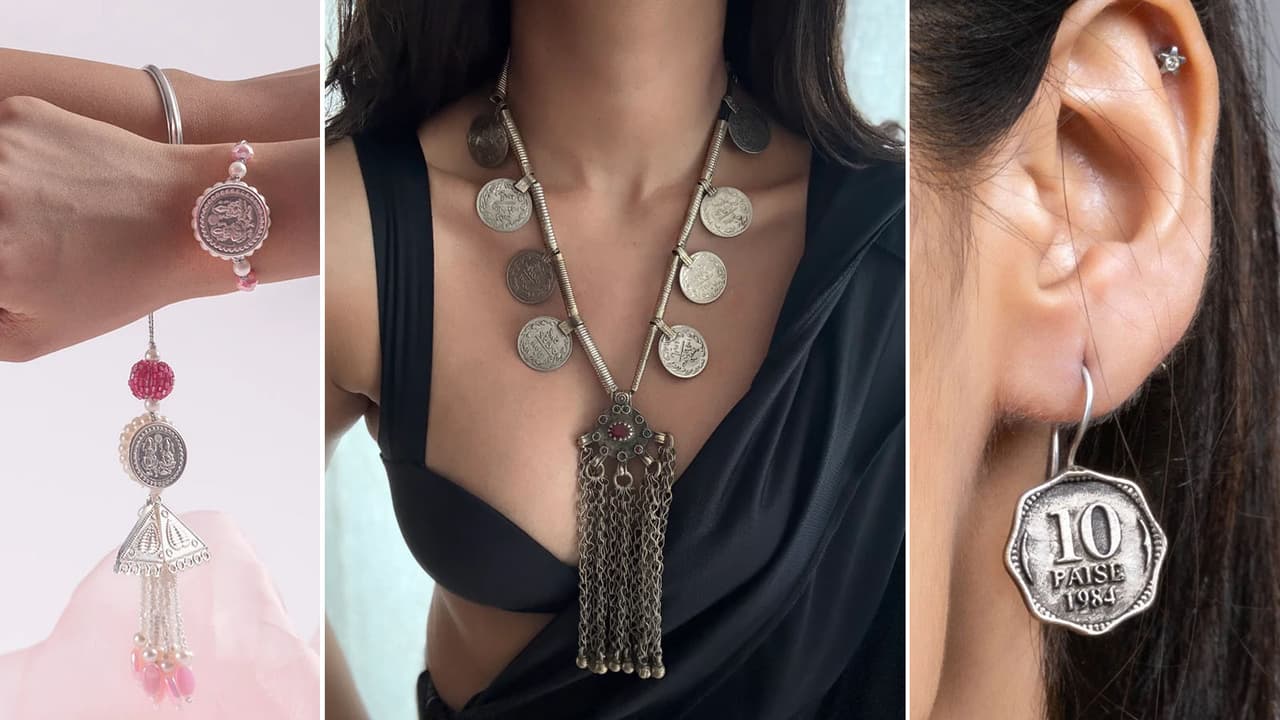 सिल्वर कॉइन ज्वेलरी सिल्वर कॉइन ज्वेलरी