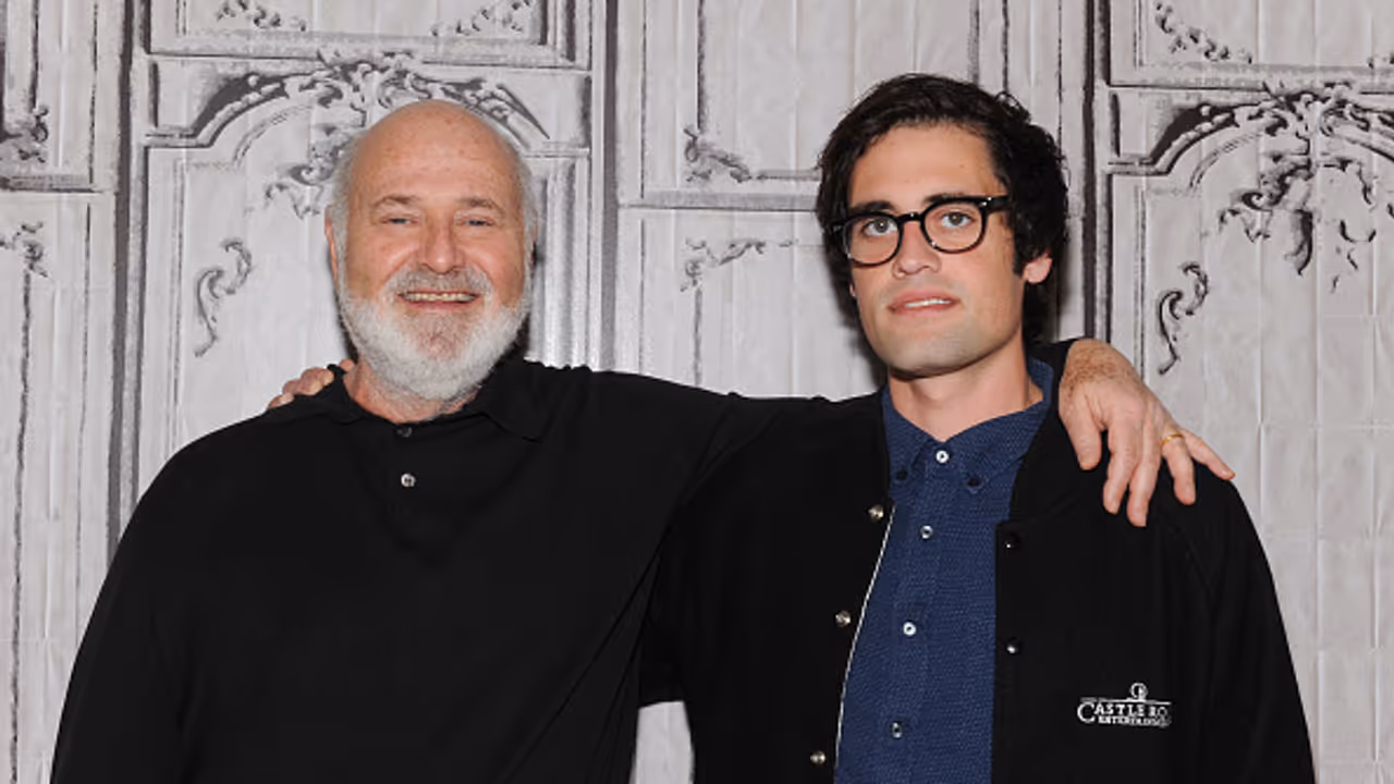 Hollywood powerhouse Rob Reiner with son Nick Reiner Hollywood powerhouse Rob Reiner with son Nick Reiner