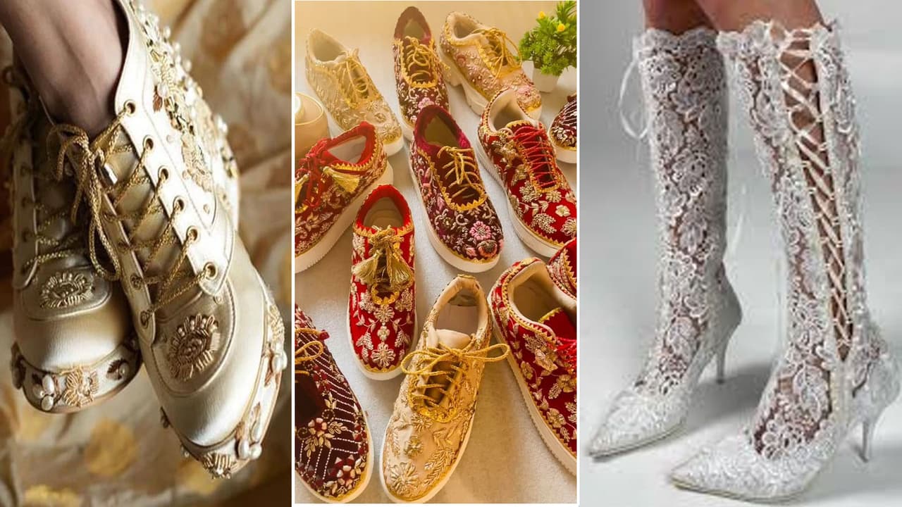ब्राइडल शूज डिजाइंस ब्राइडल शूज डिजाइंस