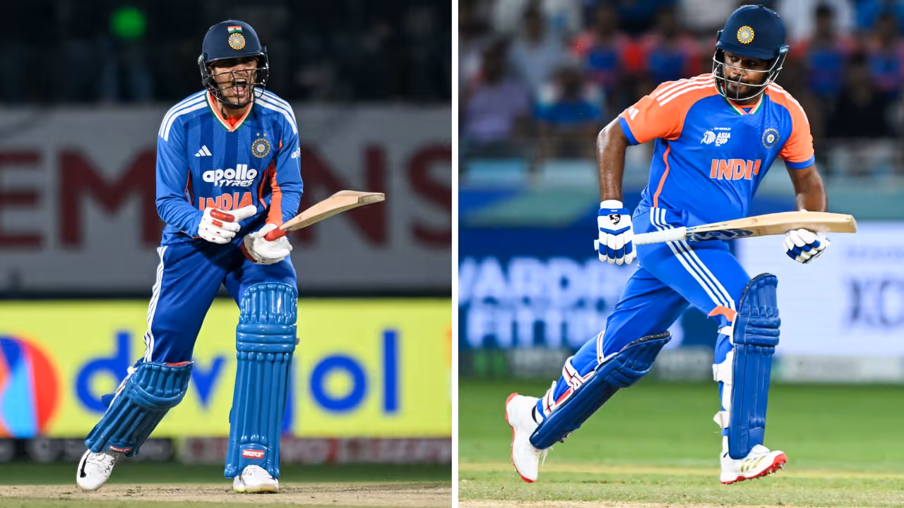 Shubman Gill vs Sanju Samson in T20 Shubman Gill vs Sanju Samson in T20