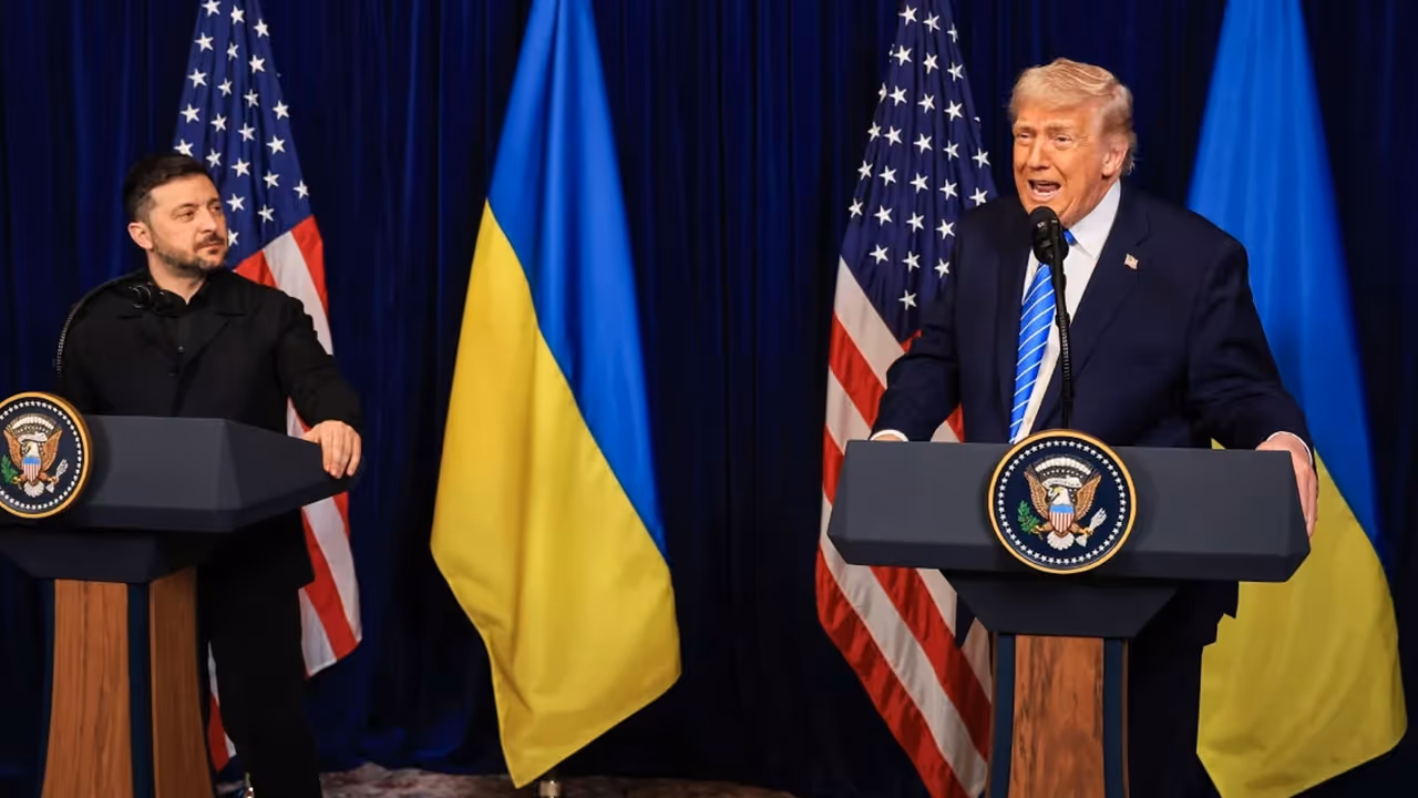 Donald Trump and Volodymyr Zelenskyy Donald Trump and Volodymyr Zelenskyy