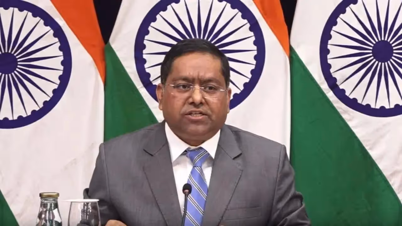 Ministry of external affairs spokesperson Randhir Jaiswal Ministry of external affairs spokesperson Randhir Jaiswal
