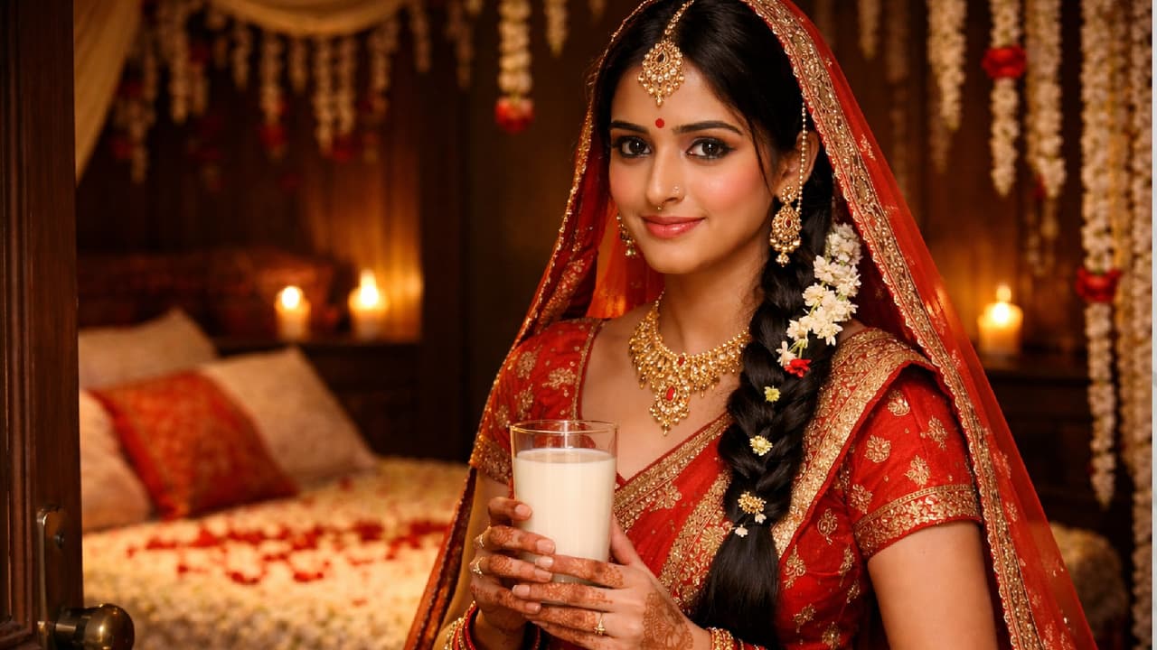 Milk in First night Milk in First night