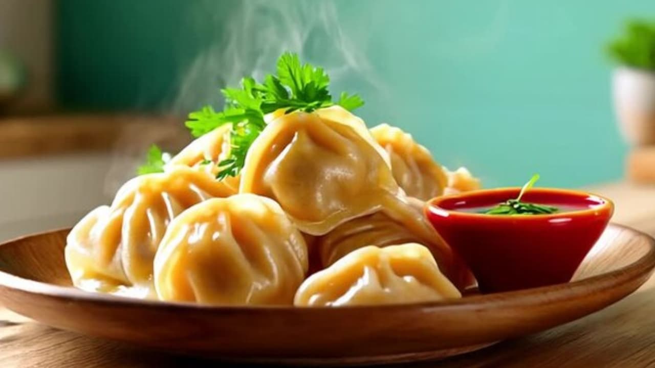 Boy's craving for momos Boy's craving for momos