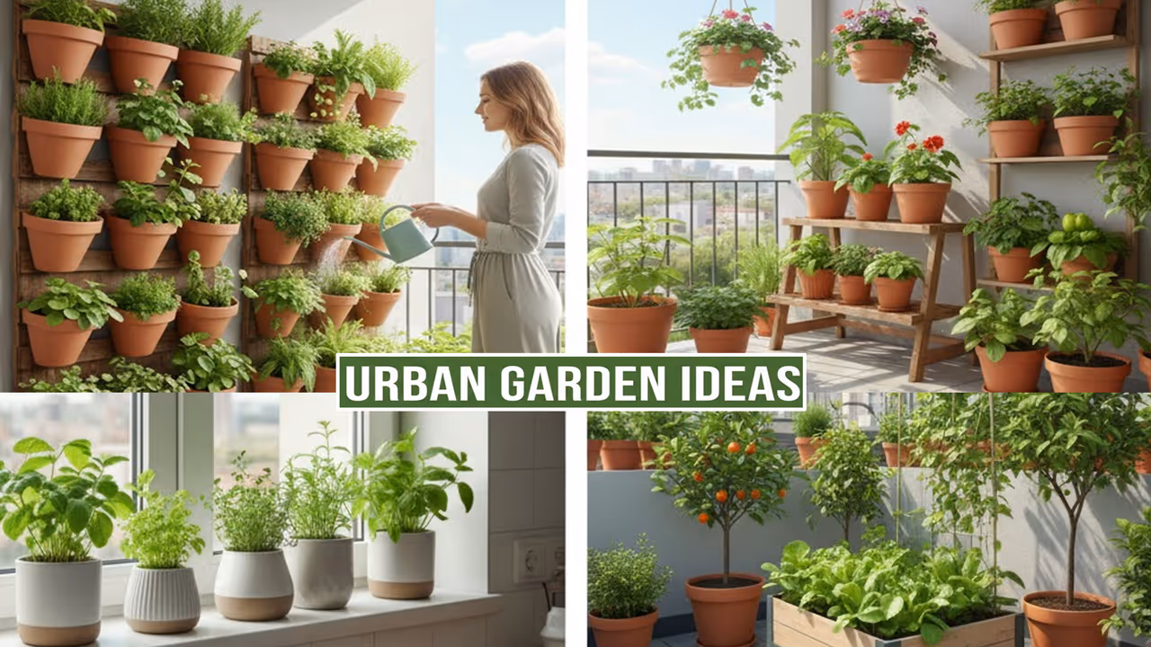 अर्बन हाउस गार्डनिंग आइडियाज अर्बन हाउस गार्डनिंग आइडियाज