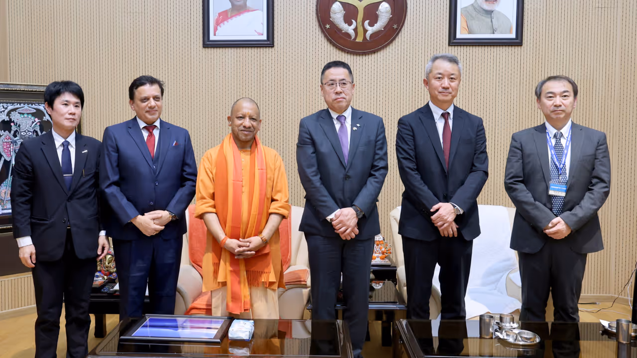 yogi adityanath japan yamanashi delegation meeting yogi adityanath japan yamanashi delegation meeting