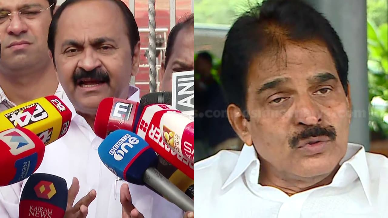 VD Satheesan and KC venugopal VD Satheesan and KC venugopal