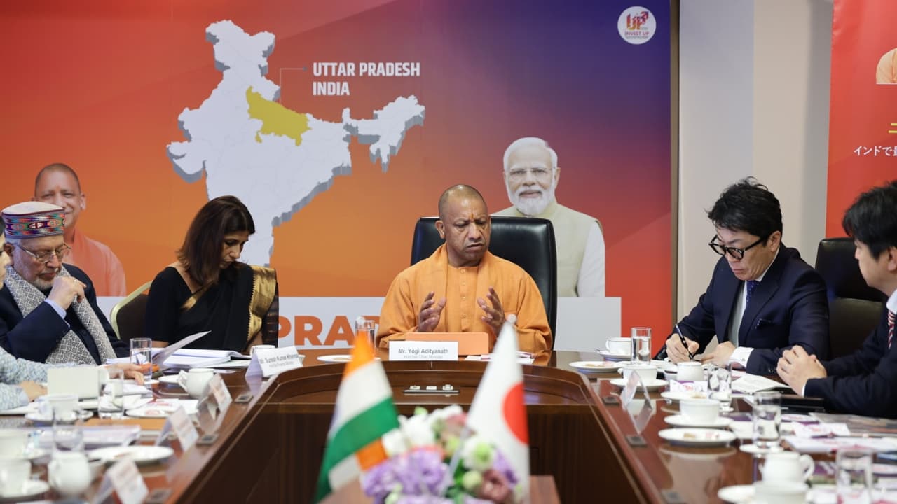 cm yogi adityanath tokyo visit up investment roadshow japan industrial city cm yogi adityanath tokyo visit up investment roadshow japan industrial city