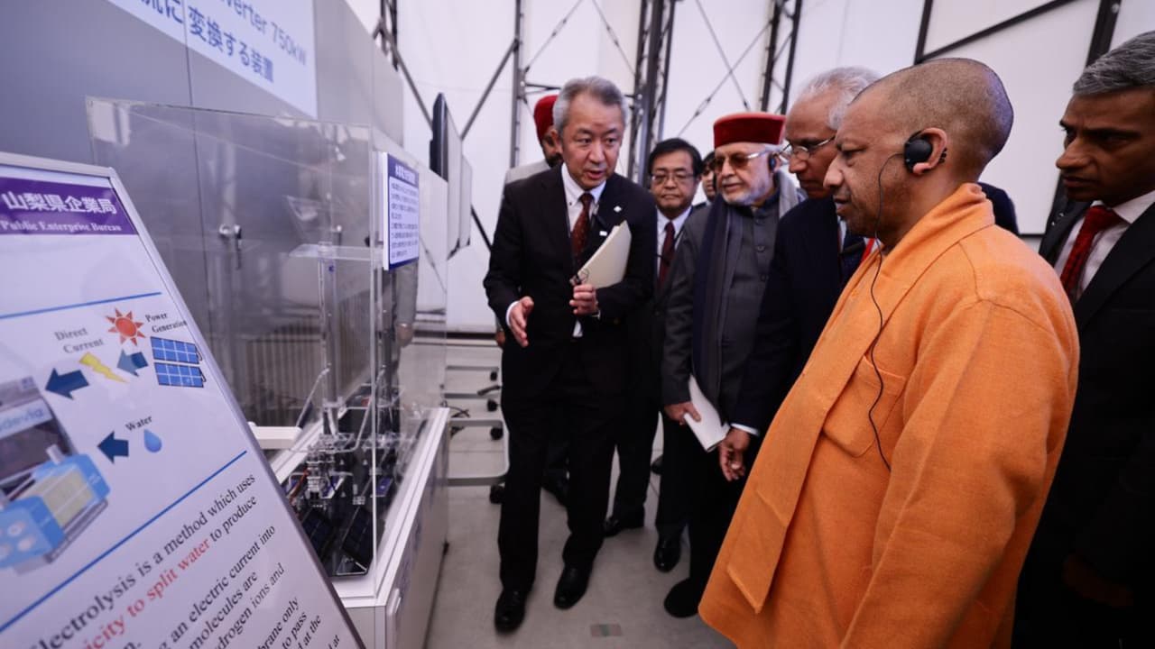 Yogi Adityanath Japan visit Yogi Adityanath Japan visit