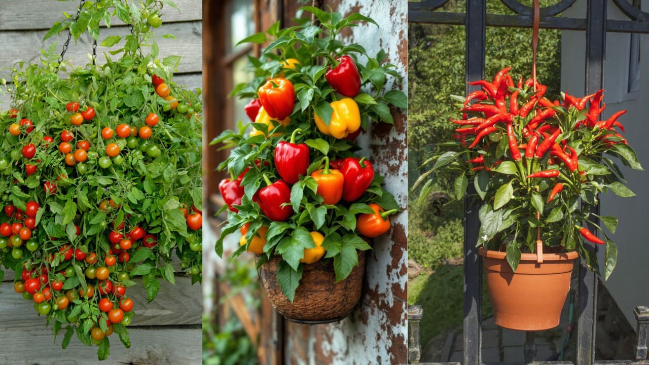 Hanging Basket Vegetable Hanging Basket Vegetable