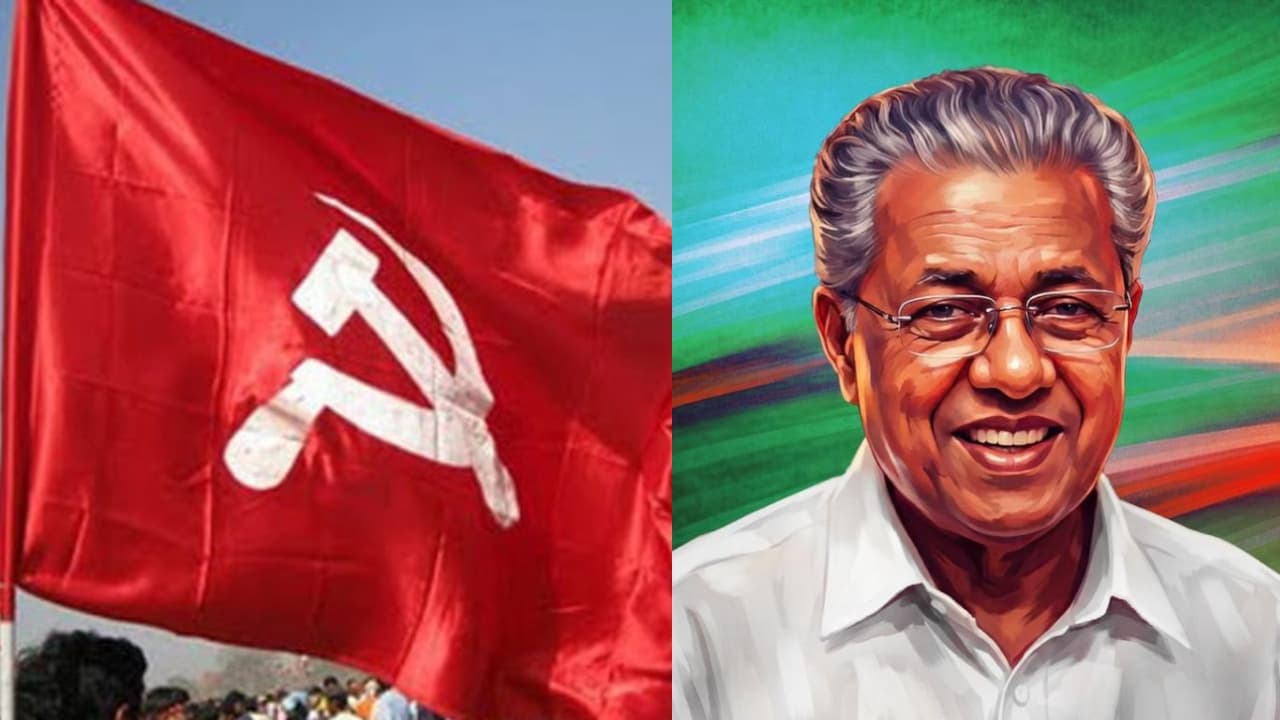 LDF Election Campaign 2026 posters with slogan 'Mattaarundu LDF Allathe' and stills of actress Bhavana from the campaign video LDF Election Campaign 2026 posters with slogan 'Mattaarundu LDF Allathe' and stills of actress Bhavana from the campaign video