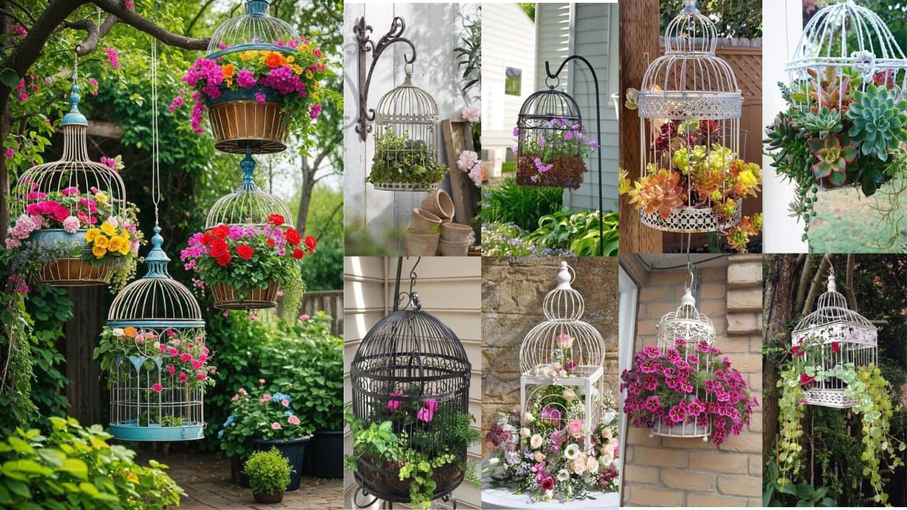 Birdcage Planter: Turn That Old Birdcage Into A Stunning Decor Piece For  0! | Asianet Newsable
