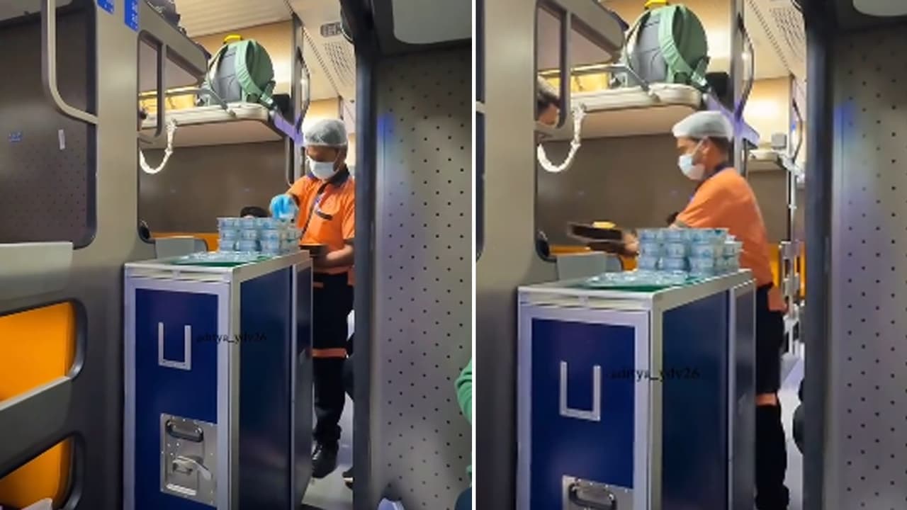 Vande Bharat Express Sleeper Impresses Netizens Vande Bharat Express Sleeper Impresses Netizens