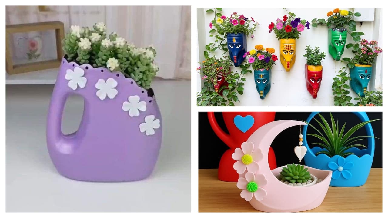 DIY Oil Can Planters DIY Oil Can Planters