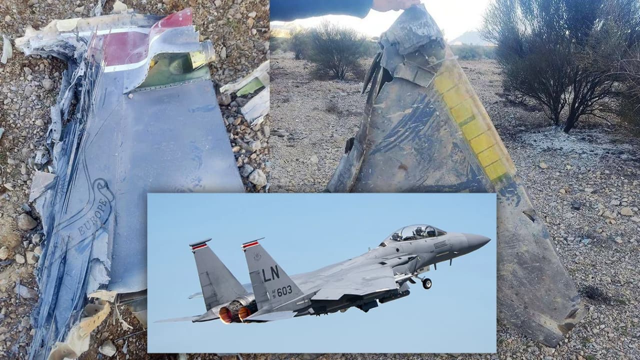 US Iran F 15 rescue mission US Iran F 15 rescue mission