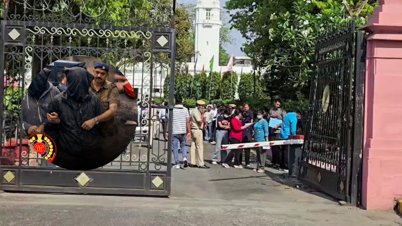 Car Breaks Through Delhi Assembly Gate Three Accused Arrested by Police Car Breaks Through Delhi Assembly Gate Three Accused Arrested by Police