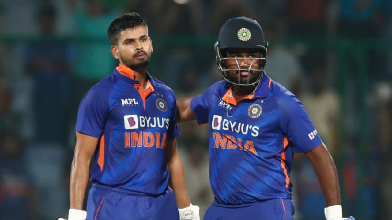 Shreyas Iyer Sanju Samson Shreyas Iyer Sanju Samson