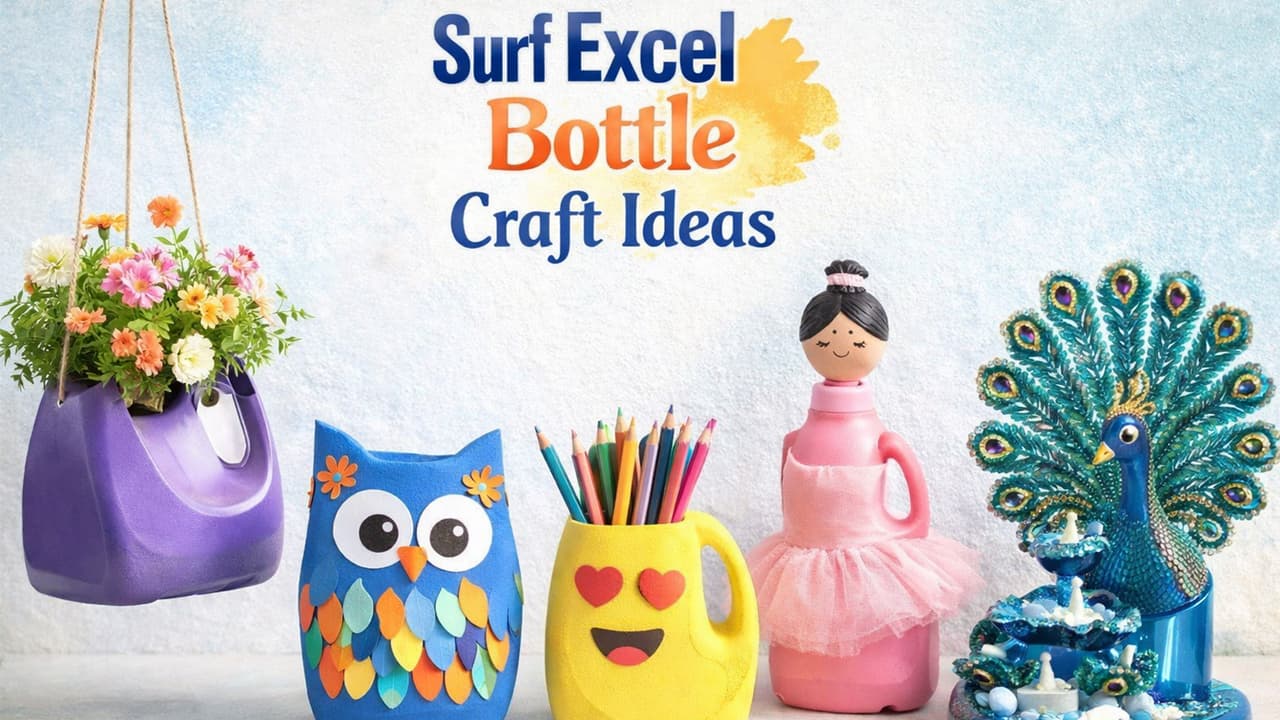 Best Out of Waste Surf Excel Bottle Best Out of Waste Surf Excel Bottle