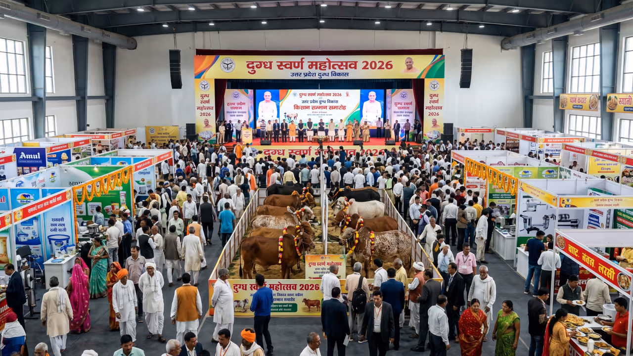 Lucknow to Host Dugdh Swarn Mahotsav 2026 Big Boost for Dairy Farmers and Investors Lucknow to Host Dugdh Swarn Mahotsav 2026 Big Boost for Dairy Farmers and Investors