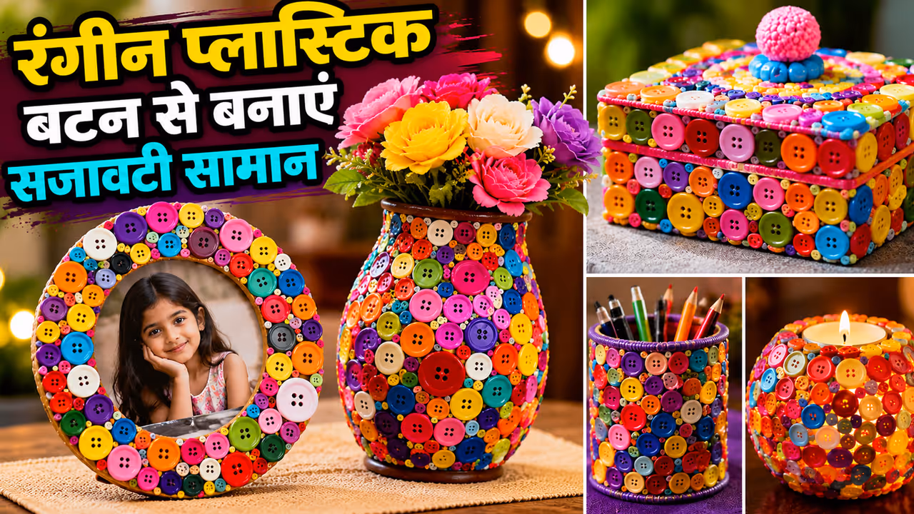 plastic button diy ideas make colourful decorative items for home and balcony plastic button diy ideas make colourful decorative items for home and balcony