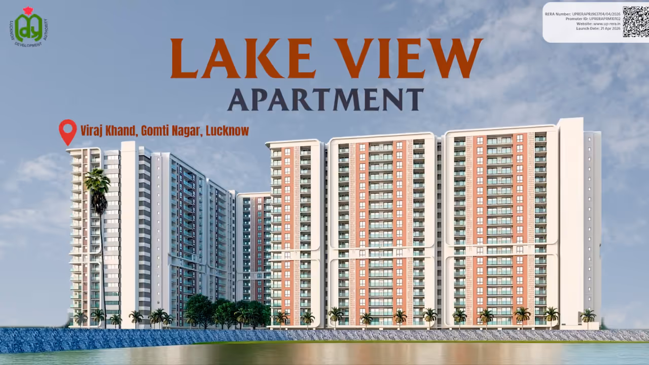 LDA Launches Luxury Lake View Apartment Project in Lucknow Gomti Nagar with 646 Premium Flats LDA Launches Luxury Lake View Apartment Project in Lucknow Gomti Nagar with 646 Premium Flats