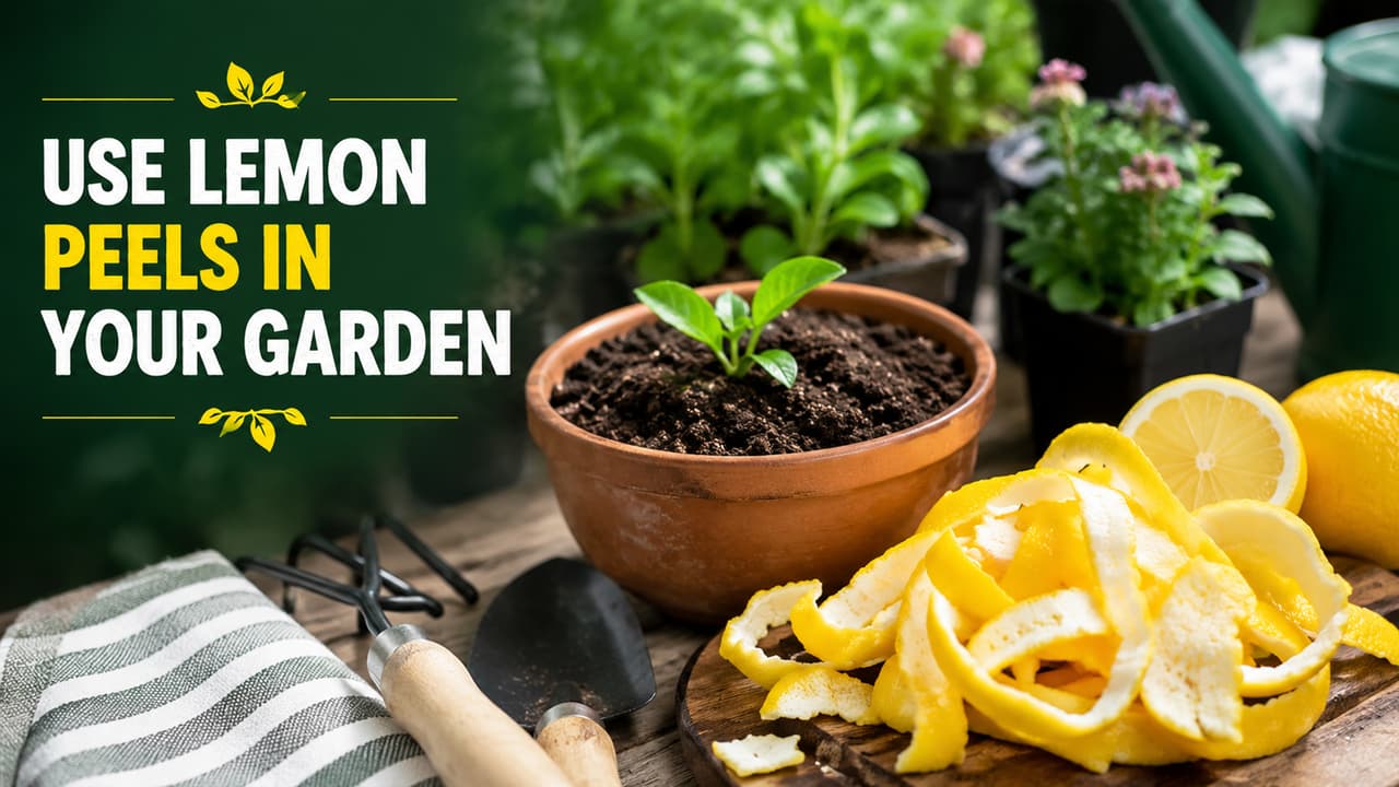 lemon Peels uses in gardening lemon Peels uses in gardening
