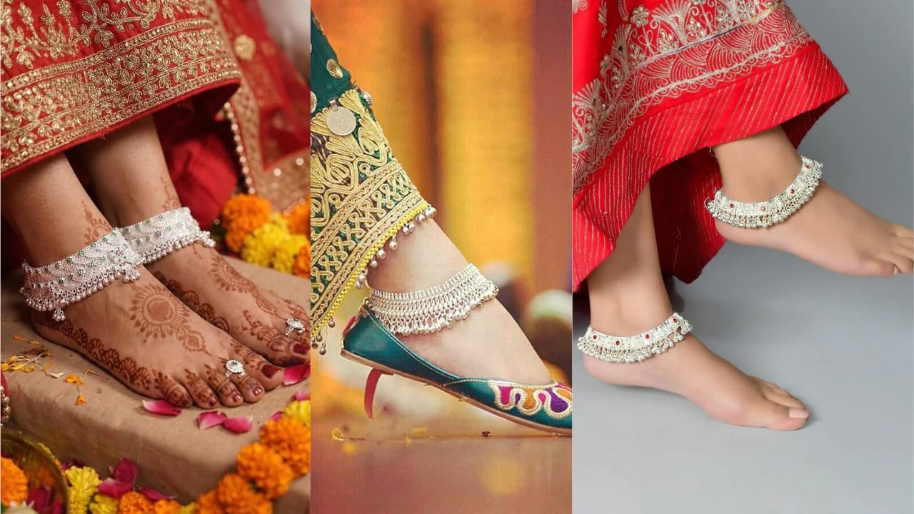 german silver payal german silver payal